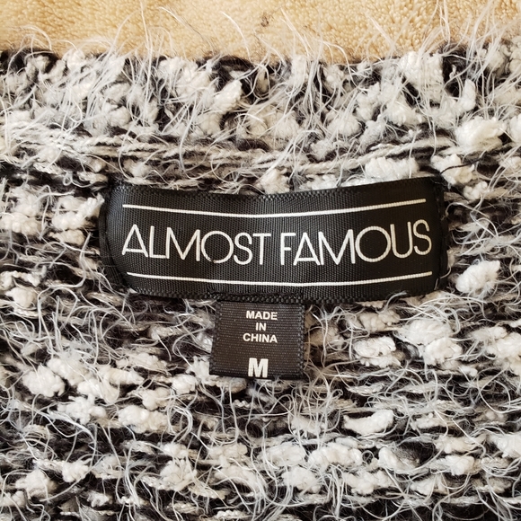 Almost famous eyelash fuzzy sweater - Picture 7 of 14